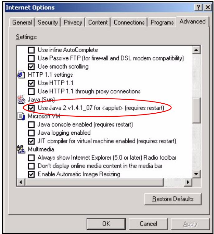 ZYXEL P-2302HWUDL-P1 - JAVA (Sun) - 1