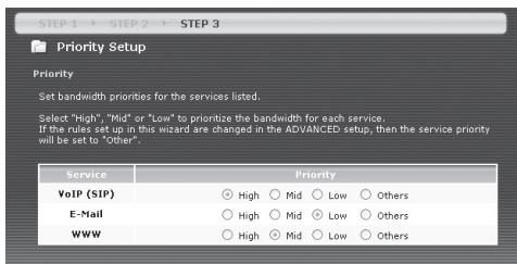 ZYXEL P-2302RL - MBM - Media Bandwidth Management - 2