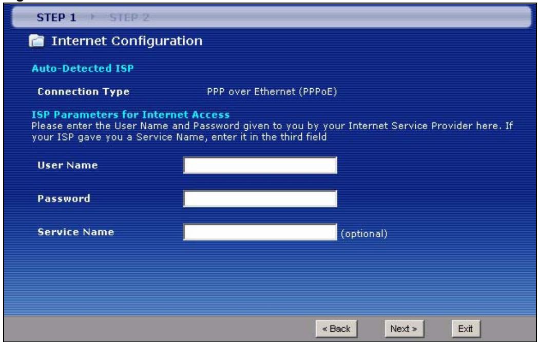 ZYXEL P-660HN - Internet Access Wizard Setup - 4