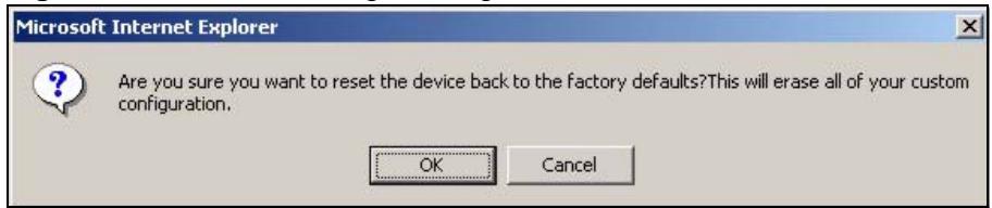 ZYXEL P-660HN - Reset to Factory Defaults - 1