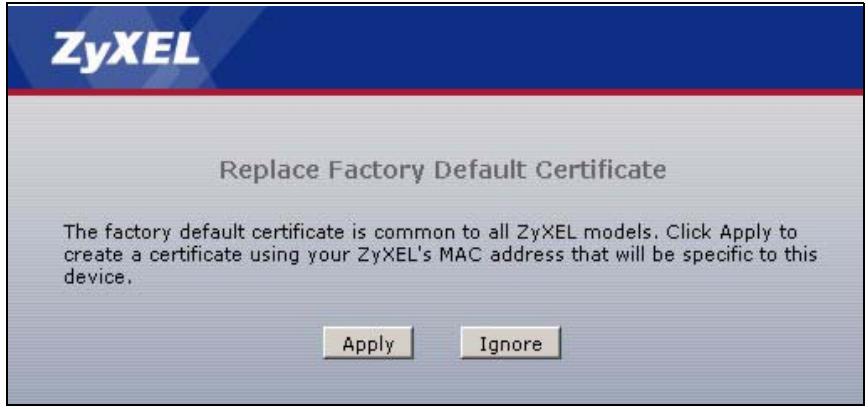 ZYXEL P-660HN - Accessing the Web Configurator - 4