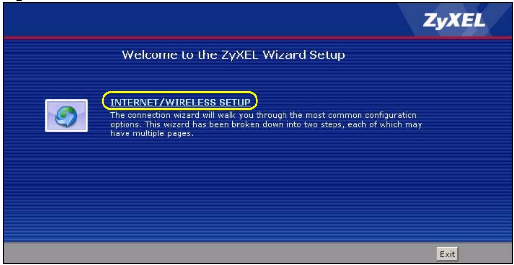ZYXEL P-660HN - Internet Access Wizard Setup - 2