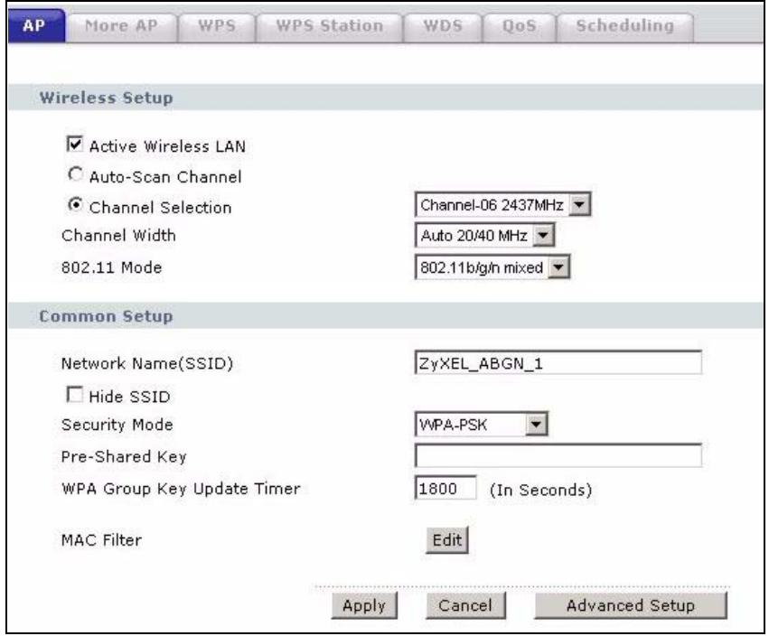 ZYXEL P-660HN - WPA(2)-PSK - 1