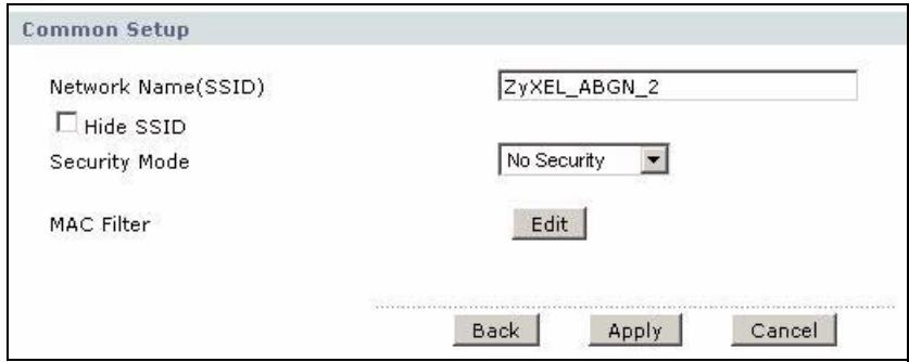 ZYXEL P-660HN - More AP Edit - 1
