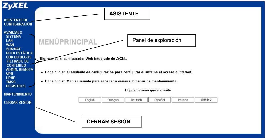 ZYXEL P334 - Obtener acceso al dispositivo Prestige atramés de la utilidad de configuración Web - 4