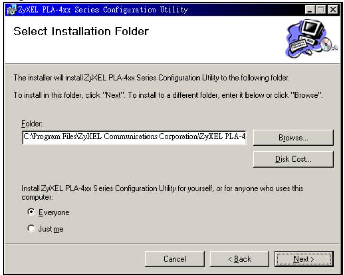 ZYXEL PLA-401 V3 - Installing the Utility - 4
