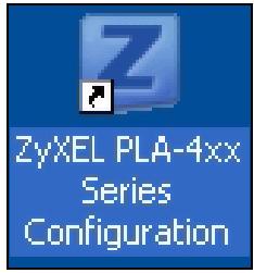 ZYXEL PLA-401 V3 - Starting the Configuration Utility - 1