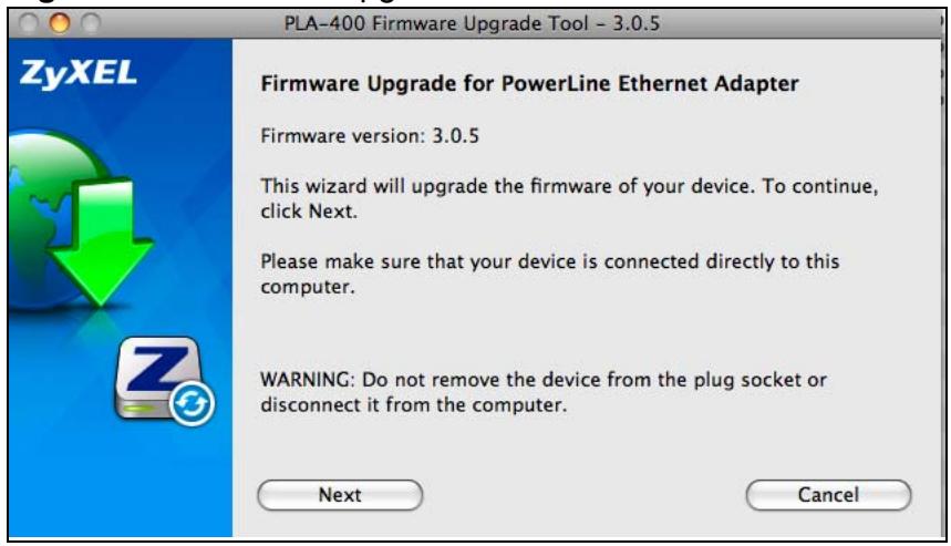 ZYXEL PLA-401 V3 - Procedure to Upgrade Firmware - 1