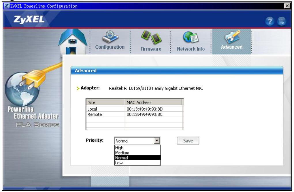ZYXEL PLA-407 - Advanced Screen - 2