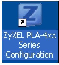 ZYXEL PLA-407 - Starting the Configuration Utility - 1