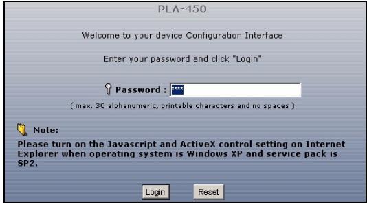 ZYXEL PLA450 - Accedere allo strumento di configurazione Web - 3