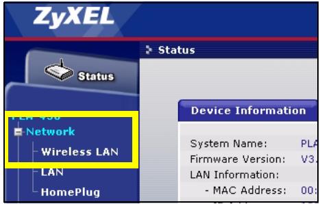 ZYXEL PLA450 - Configure Your PLA450 With the Web Configurator - 1
