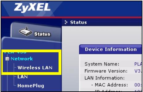ZYXEL PLA450 - Configurazione del PLA450 con lo strumento di configurazione Web - 1