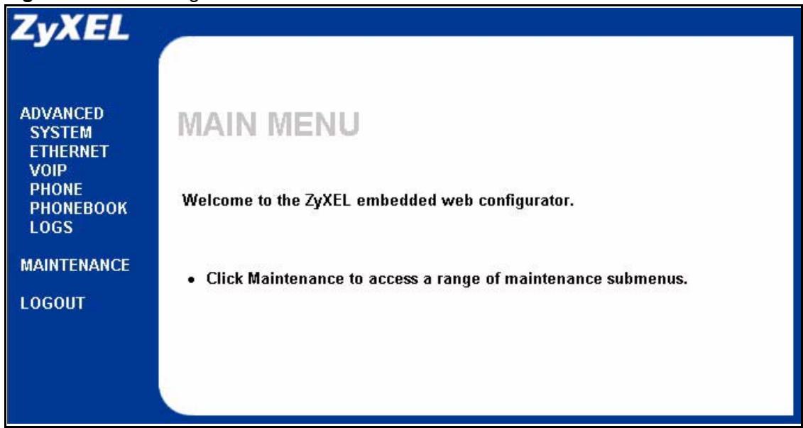 ZYXEL PRESTIGE 2002 - Navigating the Prestige Web Configurator - 1