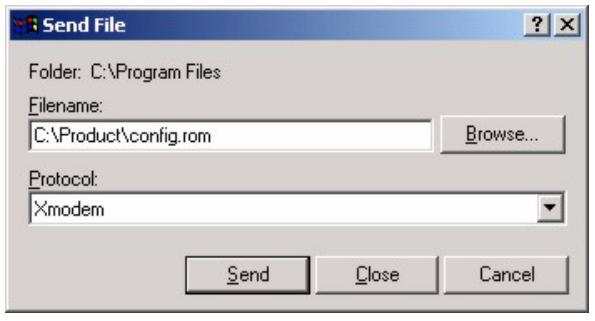 ZYXEL PRESTIGE 2602R - Restore Using FTP Session Example - 1