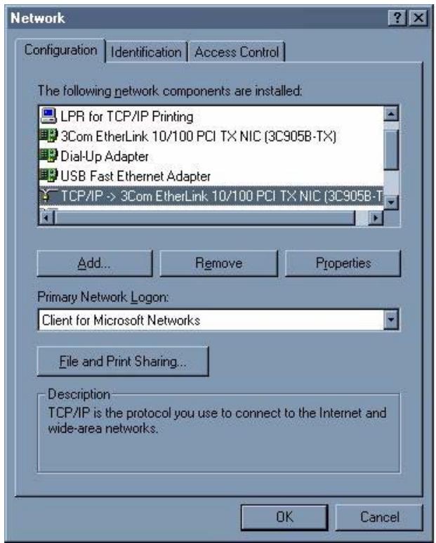 ZYXEL PRESTIGE 2602R - Windows 95/98/Me - 1