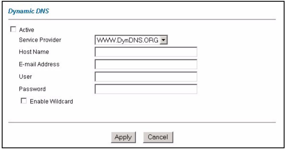 ZYXEL PRESTIGE 2602R - Configuring Dynamic DNS - 1