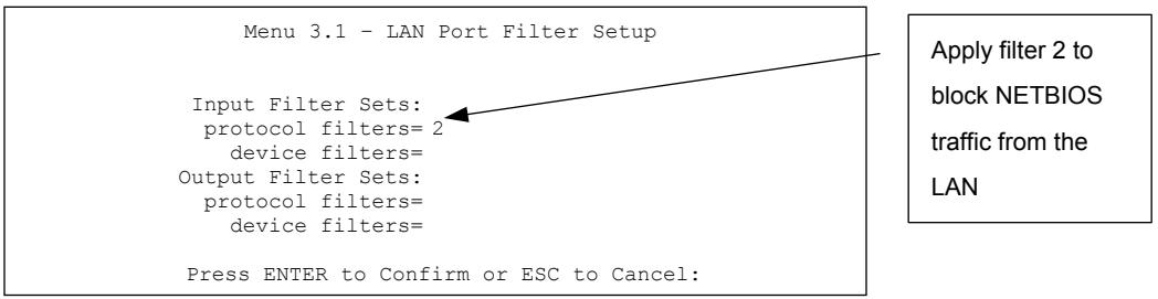 ZYXEL PRESTIGE 791R - Ethernet Traffic - 1