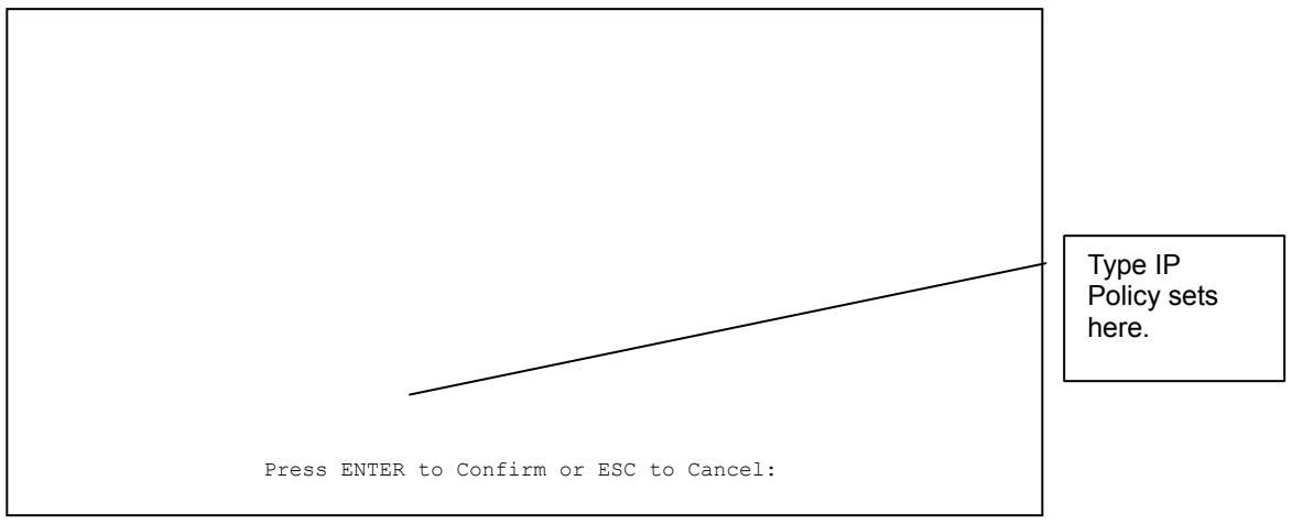 ZYXEL PRESTIGE 791R - Ethernet IP Policies - 1