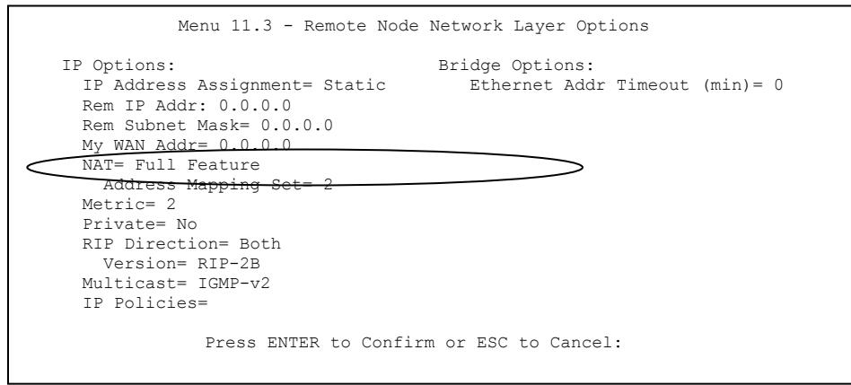 ZYXEL PRESTIGE 791R - Example 3: Multiple Public IP Addresses With Inside Servers - 2