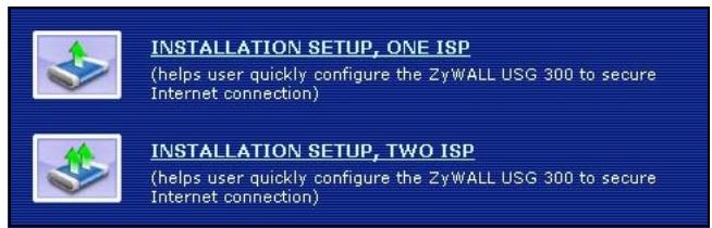 ZYXEL USG 300 - Installationsassistant - 2