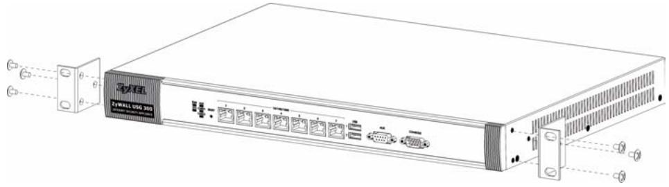 ZYXEL USG 300 - 機架安裝 - 1