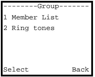 ZYXEL V-630 - Contact Groups - 2