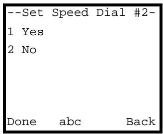 ZYXEL V-630 - Adding a Speed Dial Entry - 2