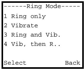 ZYXEL V-630 - Ring Mode Personalization - 1