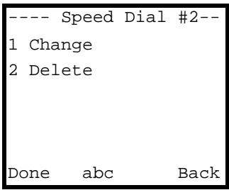 ZYXEL V-630 - Editing a Speed Dial Entry - 3