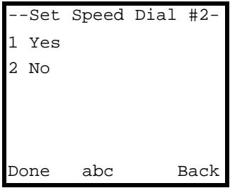 ZYXEL V-630 - Editing a Speed Dial Entry - 4