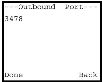 ZYXEL V-630 - Outbound Proxy Port Number - 1