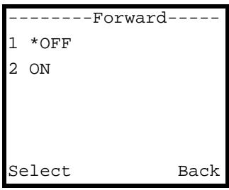 ZYXEL V-630 - Call Forwarding - 1