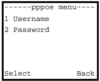 ZYXEL V-630 - PPPoE Settings - 1
