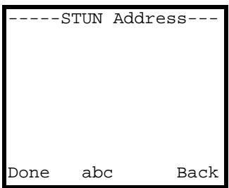 ZYXEL V-630 - STUN Server Address - 1