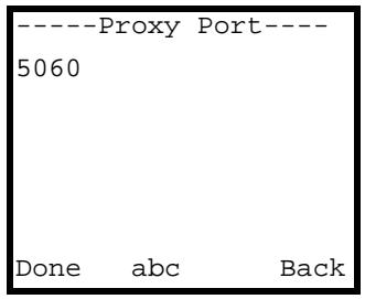 ZYXEL V-630 - SIP Proxy Port - 1