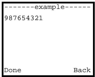 ZYXEL V-630 - Editing a Phonebook Entry - 2