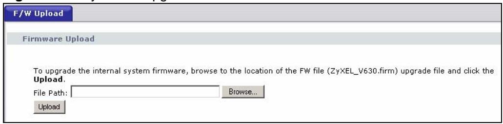 ZYXEL V-630 - Password Screen - 3