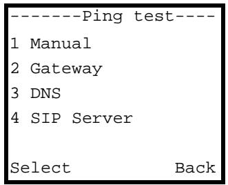 ZYXEL V-630 - Ping Test - 1