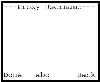 ZYXEL V-630 - SIP Proxy User Name - 1
