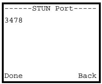 ZYXEL V-630 - STUN Port Number - 1