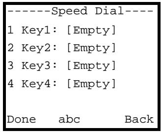 ZYXEL V-630 - Adding a Speed Dial Entry - 1