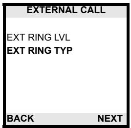 ZYXEL V250 - Ring Type Menu - 2