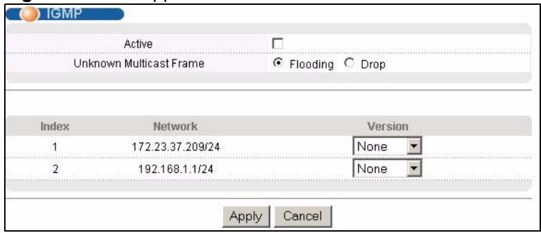 ZYXEL XGS-4528F - Configuring IGMP - 1