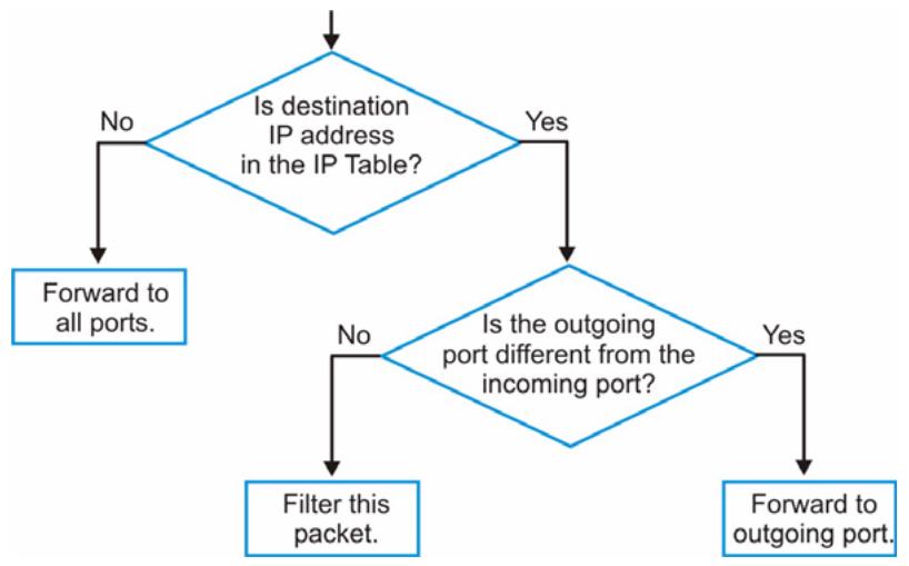 ZYXEL XGS-4528F - IP Table Overview - 1