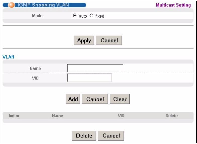 ZYXEL XGS-4528F - IGMP Snooping VLAN - 1