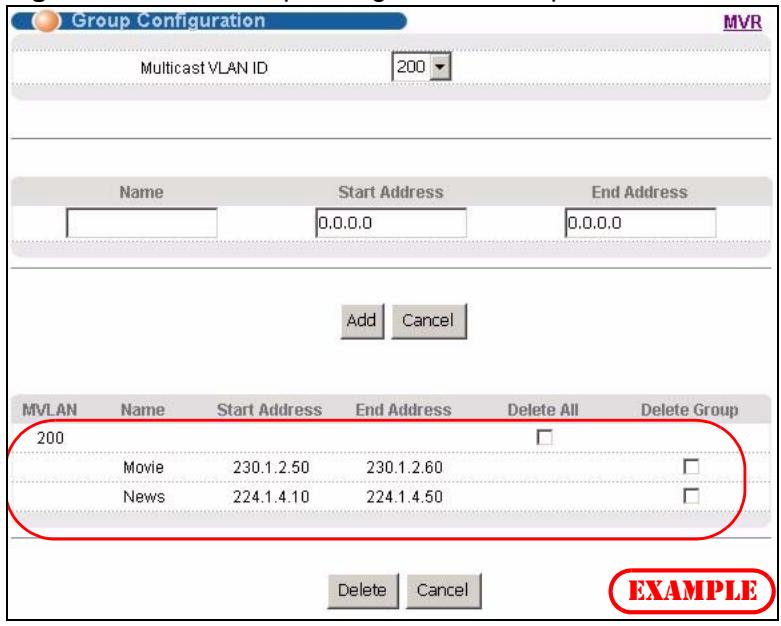 ZYXEL XGS-4528F - MVR Configuration Example - 4