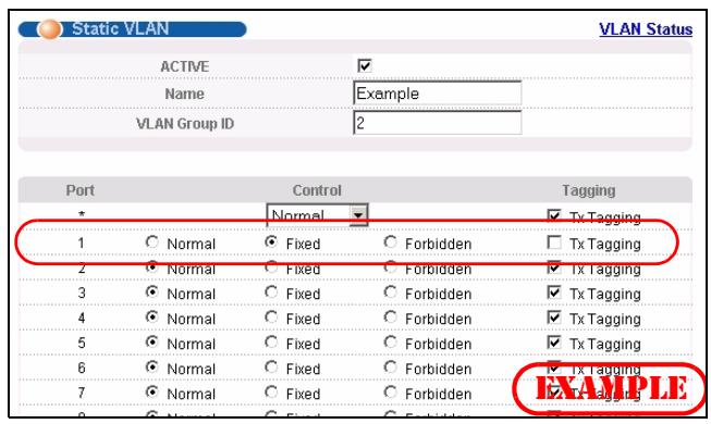 ZYXEL XGS-4528F - Creating a VLAN - 3
