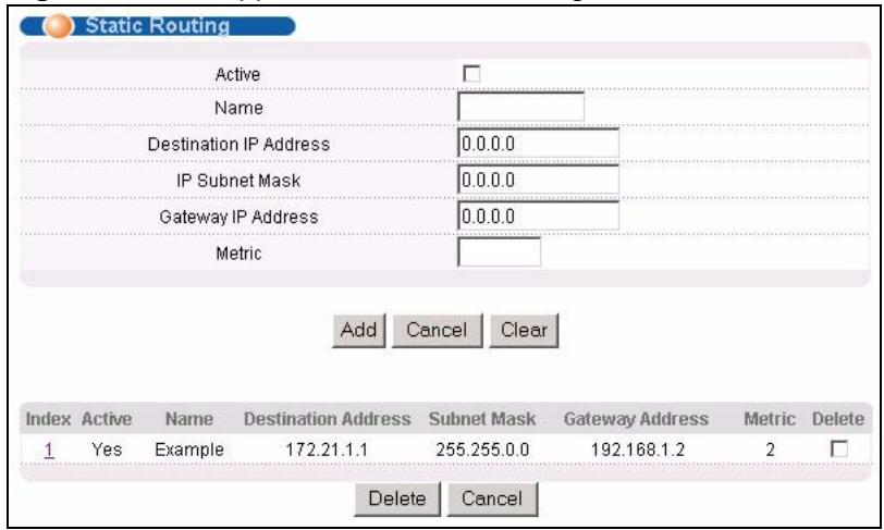 ZYXEL XGS-4528F - Configuring Static Routing - 1