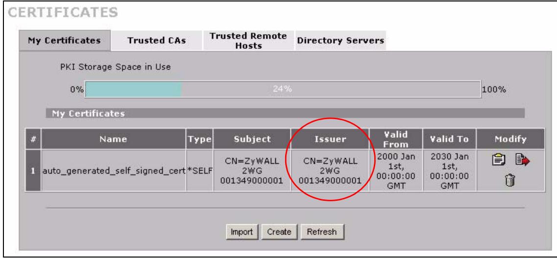 ZYXEL ZYWALL 2 WG - Login Screen - 3